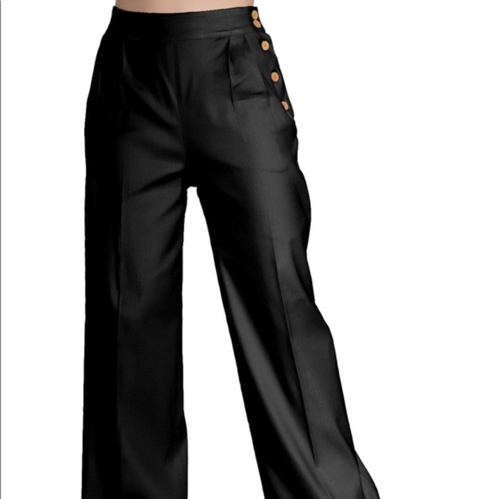 Hell bunny high waisted trouser pant
